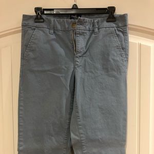 American Eagle skinny pants. Slate blue color